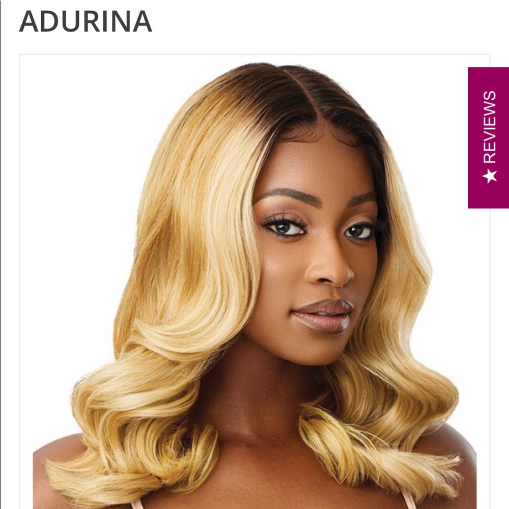 Outre Audrina in dark root blonde golden honey